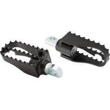 Burly Brand MX Mini Footpegs - Driver/Passenger - Black - 1620-2503  B13-1010B
