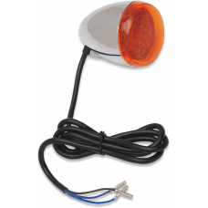 Chris Products LED Turn Signal - Chrome/Amber - 2020-0157  8500A-LED