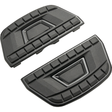Ciro Chicane Floorboard Inserts - Passenger - Black - 1621-1171 61820