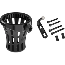 Ciro Drink Holder - Gen 2 - Big Ass® - Black - Black Perch Mount - 0636-0600 55911