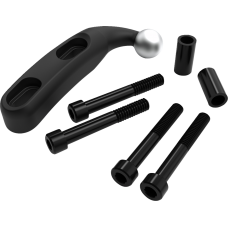 Ciro Drink Holder - Gen 2 - Chrome - Black Perch Mount - 0636-0583 55411