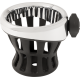 Ciro Drink Holder - Gen 2 - Chrome - Chrome 1-1/8"/1-1/4" Handlebar Mount - 0636-0585 55414