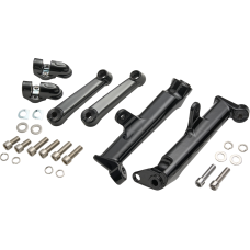 Ciro Frame Mounted Adjustable Highway Peg Mount - Standard - Black - 1620-2665 60121