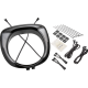 Ciro Headlight Bezel - Fang® - Chieftain - Black - 2001-2919 46206