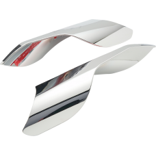Ciro Heat Deflectors - Chrome - Indian - 0504-0433 16000