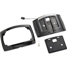 Ciro License Plate Frame - LED - Curved - Black - 2030-2420 40520