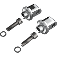 Ciro Peg Adapter - Passenger - Chrome - Indian - 1620-2515 60020
