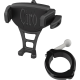 Ciro Phone Holder - Constrictor - Black - Black 1-1/2" Handlebar Mount - 0636-0577 50357