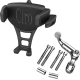 Ciro Phone Holder - Constrictor - Black - Chrome Offset Perch Mount - 0636-0570 50350