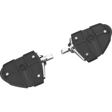 Ciro RydeCulture Footrests - Chrome - 1/2" Clevis Mount - 1620-2519  6R000