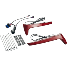 Ciro Saddlebag Light - Red Lens - Indian - 2040-3138  4R010
