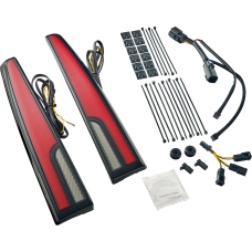 Ciro Taillight - LED - Red Lens - Black - Tri Glide - 2010-1521 40086