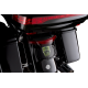 Ciro Taillight/License Plate Mount - Red Lens - Black - 2010-1510 40474