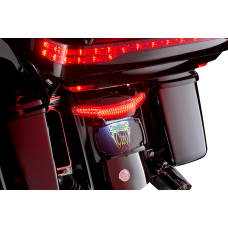 Ciro Taillight/License Plate Mount - Smoke Lens - Black - 2010-1508 40454