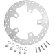 Coastal Moto Brake Rotor - 11.5" - Front - Polished - '00-'07 Touring - 1710-4590  CM-FR-115P