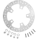 Coastal Moto Brake Rotor - 11.8" - Front - Polished - '14-'23 Touring - 1710-4592  CM-RE-118P