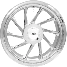 Coastal Moto Wheel - Hurricane 3D - Rear Left - Chrome - 18" - Trike - 0202-2227  3D-HURL-187T-CH