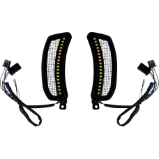 Custom Dynamics Fairing Vent Light - Amber/White - 2040-3229  CD-LRST-VENT-B