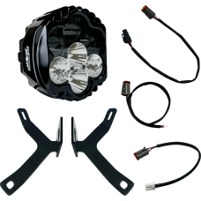 Custom Dynamics Headlight - Shark Demon - for Road Warrior Fairing - 2001-2932  SD2-MSRW-W