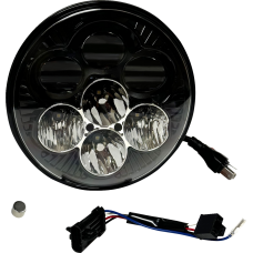 Custom Dynamics Headlight - Shark Demon® - LED - Color Changing - 2001-2926  SD2-7-14