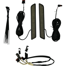 Custom Dynamics LED Fork Reflector - Smoke - 2040-3242  CD-FORK-LRST-SB