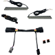 Custom Dynamics LED Latch Lights - Saddlebag - Smoke Lens - 2040-3234  CD-LATCH-23-S
