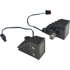 Custom Dynamics LED Turn Signals - Front - Dark Bronze - 2020-2217  CD-LRST-FTS-D