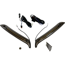 Custom Dynamics LED Windshield Trim - Dark Bronze - 2040-3250  CD-LRST-WT-D