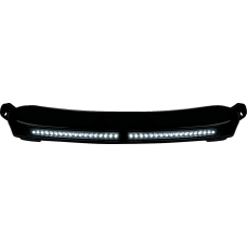Custom Dynamics LED Windshield Trim - Gloss Black - 2040-3230  CD-RG-CV-W-B