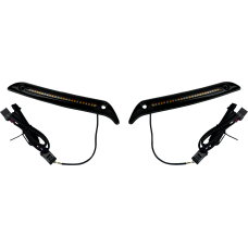 Custom Dynamics LED Windshield Trim - Gloss Black - 2040-3249  CD-LRST-WT-B