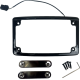 Custom Dynamics Lighted License Plate Frame - Black - 2030-2348  LPF-RAD-23CVO-B