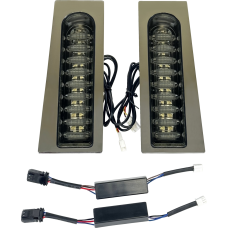 Custom Dynamics ProBEAM® Auxiliary Fillerz® - Run/Brake/Turn - Smoke Lens - Chrome - 2040-3183  PB-FILL-23-SC