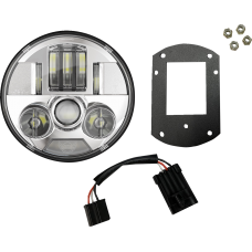 Custom Dynamics ProBEAM® Headlight Kit - 5-3/4" - Chrome - FXLRST/FXRST - 2001-2739  PB-LRST-c
