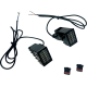 Custom Dynamics Rear Strut Mount LED Turn Signals - Black with Smoke Lens - 2020-2292  CD-RTS-18ST-B