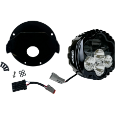 Custom Dynamics Shark Demon® 2 Headlight - Low Rider ST - 2001-2833  SD2-LRST-W