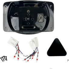 Custom Dynamics Taillight Eliminator/License Plate Mount - Black - 2030-2353  CD-ELIM-TL-B