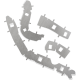 Dei Heat Shield Liner Kit - 1861-1754 901085