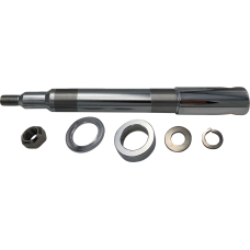 Drag Specialties Axle Kit - Front - Chrome - '04-'05 Dyna - 0214-2725 Front Axle Kit