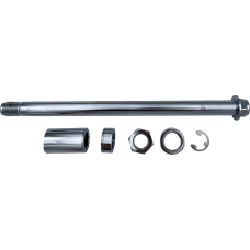 Drag Specialties Axle Kit - Front - Chrome - '18-'23 Breakout/Fat Boy - 0214-2736 Front Axle Kit