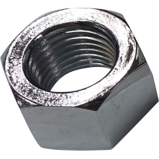 Drag Specialties Axle Nut - Front - Chrome - 1/2"-20 Thread - 0214-2733 Chrome Axle Nut