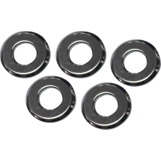 Drag Specialties Axle Washer - Front - Chrome - ID 0.51" - 0214-2731 Chrome Axle Washer