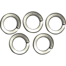 Drag Specialties Axle Washer - Front - Chrome - ID 0.52" - 0214-2732 Chrome Axle Washer
