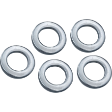 Drag Specialties Axle Washer - Rear - Chrome - ID 1" - 0214-2739 Chrome Axle Washer