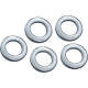 Drag Specialties Axle Washer - Rear - Chrome - ID 1" - 0214-2739 Chrome Axle Washer