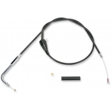 Drag Specialties Black Vinyl Idle Cable - 26-1/2" - 0651-0131 Black Vinyl Cable