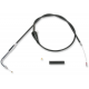 Drag Specialties Black Vinyl Idle Cable - 26-1/2" - 0651-0131 Black Vinyl Cable