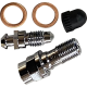 Drag Specialties Bleeder & Caliper Banjo Bolt Kit - 1702-0708 Bleeder