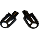 Drag Specialties BMX Foot Pegs - Black - Driver - 1620-2493 BMX Foot Pegs