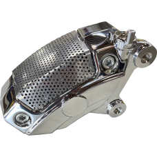 Drag Specialties Caliper - Front/Rear - Chrome - '08-'23 Tour - 1701-0760 Brake Caliper
