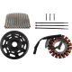 Drag Specialties Charging Kit - Chrome - 2112-1517 Charging Kit
